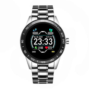 Smart Watch For Men With  LED Screen and  Heart Rate Monitor Blood Pressure Fitness tracker Sport waterproof Smartwatch