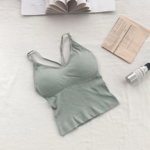 Sexy Cotton Push Up Tank Top