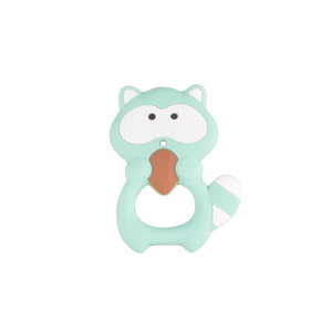 Food Grade Silicone Teethers Animal Fox Koala  Teether  Baby Silicone Chew Charms Kids Teething Gift Toddler Toys
