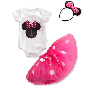 Unicorn Party Dresses For 1 Year Baby Girl Birthday Outfits FOr 1st Birthday Party
