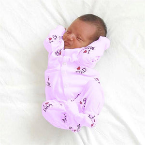 Love Letter Dad Unisex Romper Onesie  Born Baby Clothes Spring For Girls and Boys Baby