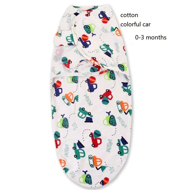 100% Cotton Baby Swaddle Wrap Blanket Newborn Infants Baby Envelop Sleep Bag Sleepsacks For Girls