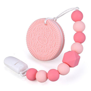 Baby Teething Lovely Koala Owl Horse Cookies Baby Teether Molar Toy Gift Raccoon Food Grade Silicone Beads For Kids and Baby