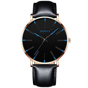 Minimalist Men's Fashion Ultra Thin Watch Simple Men Business Stainless Steel Mesh Belt Quartz Watch Relogio Masculino