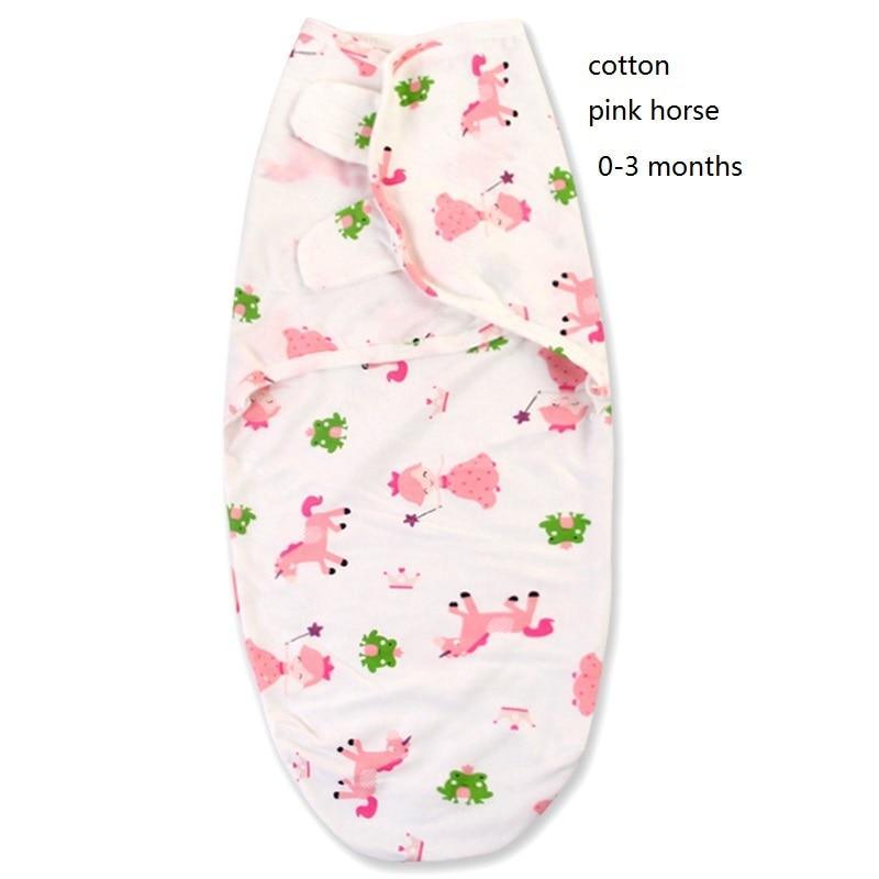 100% Cotton Baby Swaddle Wrap Blanket Newborn Infants Baby Envelop Sleep Bag Sleepsacks For Girls