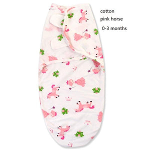 100% Cotton Baby Swaddle Wrap Blanket Newborn Infants Baby Envelop Sleep Bag Sleepsacks For Girls
