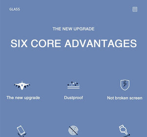 20000D Curved Full Cover Glass On For iPhone 12 Mini 11 12 Pro X XR XS Max SE 6 6S 7 8 Plus Tempered Glass Film Screen Protector Tempered Glass Protective Film HD Clear Screen Glass For iPhone