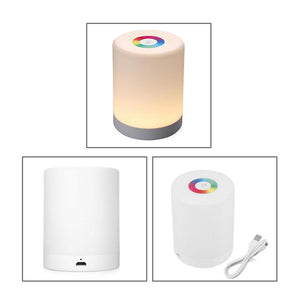 Smart USB Bedside LED Table Lamp Friendship Creative Bed Desk Light for Baby Bedroom Bedside Lamps Night Light Xmas Gift