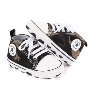 New Soft Baby Sneaker For Newborn Sport Shoes For Baby Boys Girls Infant Toddler Bottom Anti-slip First Walkers 0-18 M