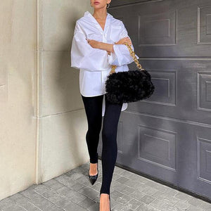 Elegant High Waist Cotton Fitness Basic Pants Casual Spring New Female Skinny Leggings Women Seamless Fitness Leggings Women Seamless Push Up Leggings Workout Pants Breathable Pants