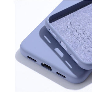 Soft-Touch Full-Body Protection Case For iPhone Case for iPhone 14 13 12 Pro Max Mini Cover Silicone Phone Case for iPhone Flexible Ergonomic Case Design  for iphone