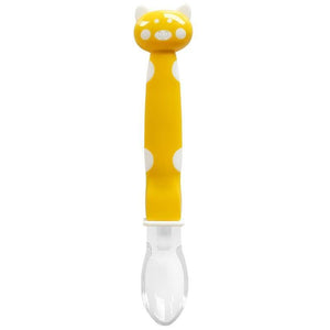 1pcs Baby Soft Silicone Spoon Candy Color Temperature Sensing Spoon Children Food Baby Feeding Tools For Eating