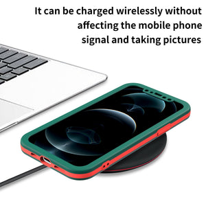 Full Cover Protective Phone Case For iPhone 12 Mini 11 Pro XS Max X XR 6 7 8 Plus Soft Silicone Shockproof Cover Full Body  Anti-Shock Protection Drop Protection Silicone iphone Cover