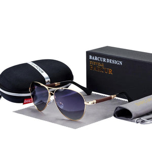 High Quality TR90 Luxury Modern Men Polarized Sunglasses In Aviation Pilot Famous Style with  UV400 Protection and Miror Glasses