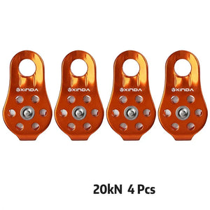 High-Altitude Traverse Pulley for Safe and Efficient Hauling