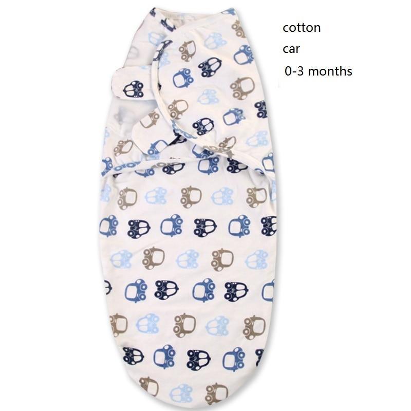 100% Cotton Baby Swaddle Wrap Blanket Newborn Infants Baby Envelop Sleep Bag Sleepsacks For Girls