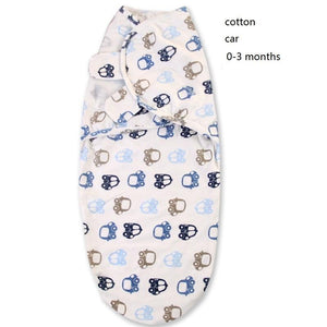 100% Cotton Baby Swaddle Wrap Blanket Newborn Infants Baby Envelop Sleep Bag Sleepsacks For Girls