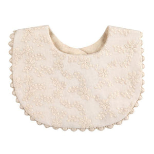 Infant Baby Bib Kid Toddler Dinner Feeding Tassel Double-side Cotton Linen Burp Cloths Saliva Towel For Baby