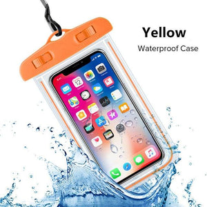 Universal Waterproof Phone Case Water Proof Bag Mobile Cover For iPhone 13 12 11 Pro Max X Xs 8 Waterproof Pouch Phone Black Underwater Case