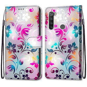 Flip Case For Xiaomi Redmi Note 8 Pro 7 8T note4 4X Phone Case Leather Wallet Book Cute Cat Cover For Redmi 8 8A 7 7A 4 4X Cases Leather Wallet Flip Card Slots Holder Cover Side Pocket Shockproof Protective Magnetic Closure Bumper Phone Cases