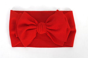 Luxury Modern printed Baby Girls Bow Hairband Turban Knot  Headband Girl Headwear Newborn Girl Turban Hairband For Girls