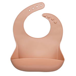 Silicon Breastplate Baby Bib Waterproof Solid Infant Bandana Bibs Newborn Feeding Burp Cloth Bib For Kids