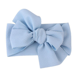 Elastic Candy Solid Color Head Wrap Newborn Head bands Bowknot Bows for Baby Girl Hair Accessories