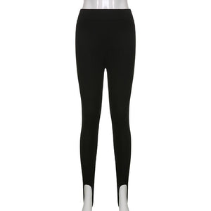 Elegant High Waist Cotton Fitness Basic Pants Casual Spring New Female Skinny Leggings Women Seamless Fitness Leggings Women Seamless Push Up Leggings Workout Pants Breathable Pants