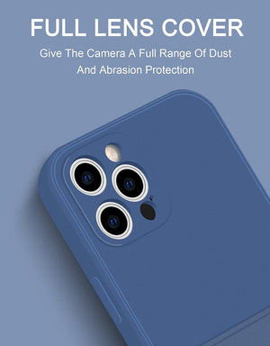 Simple Wallet Case For iphone Silicone Case For iphone 13 12 11 Pro Max Mini With Card Holder Cover Classic Silicone Full Protection Anti-Scratch Shockproof Case