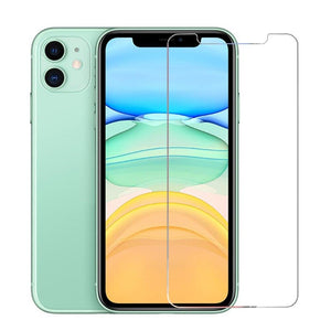3pcs For iPhone 12 13 Mini 14 Pro Max Glass Screen Protector For iPhone XR XS SE 2022 6 7 8 Plus 13 Pro Max Glass Not Full Cover Curved Edge Anti Explosion Temper Glass Screen Protector for iPhone
