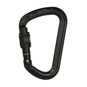 D-Shape Rock Climbing Carabiner - Auto-Locking and Durable