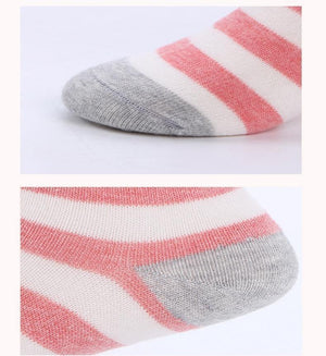 Luxury Modern 5pair Socks Set Kids Soft Cotton Socks Baby Cute Cartoon Warm Dots Fashion Sport Socks For Firls and Boys Kids