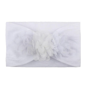 Lace Flower Baby Headbands For Girls Elastic Head Wraps Head Band Hair Accessories Bow For Girls Kids