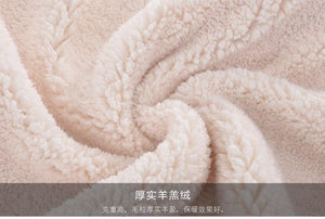 Baby Winter Blanket Newborn Baby Thicken Cotton Fleece Blankets for Infant Warm Soft Swaddle Envelope Blanket for Kids