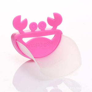 Silicone Baby Bath Toys Kids Faucet Extender children Hand Washing extender Bathroom Sink Rubber Water Reach Faucet Sink