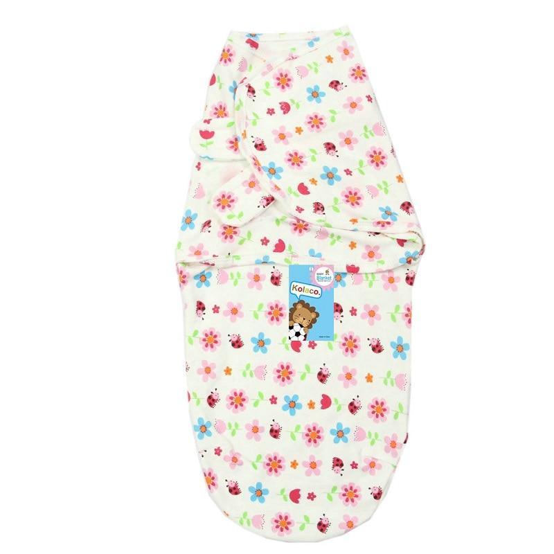 100% Cotton Baby Swaddle Wrap Blanket Newborn Infants Baby Envelop Sleep Bag Sleepsacks For Girls