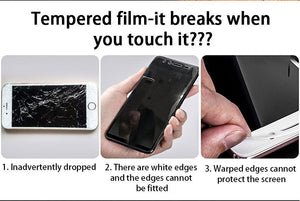 3pcs Full Cover Protective Glass On For Iphone 11 12 13 Pro Max Tempered Glass Film Iphone X Xr Xs Screen Protector Curved Edge Anti Scratch Bubble Free Smooth Tempered Glass Screen Protector