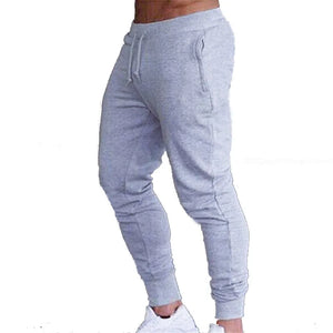 Men's Gray Fitness Joggers