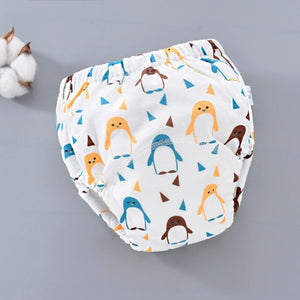 Baby Training Pants Cloth Diapers Washable 6 Layers Gauze Cover Breathable Spring Reusable Newborn Diaper Nappies For Baby and Kids