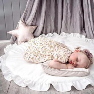 Baby Toys Mat Kids Rug Baby Play Mat Newborn Padded Children' Mat Soft Cotton Crawling Mats Round Carpet Room Decor For Baby