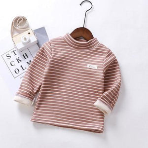 Modern Luxury Toddler Warm Sweater Baby Long Sleeve Outfit Tracksuit Kids Shirt Clothes For Boys And Girls Kids