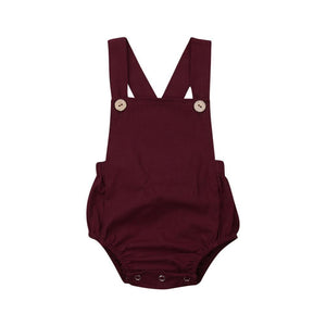 Casual Modern Newborn Kids Bodysuit Baby Boy Girl Clothes Jumpsuit Sunsuit For Girls