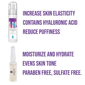 Pursonic Ultimate Skincare Ampoule & Eye Gel Set by Pursonic