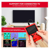 Handheld Games for Kids Console 400 Retro Video Games, Portable Gaming Player Mini Arcade Electronic Toy Gifts for Boys Girls, Red