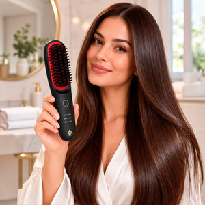 Modern Velvet Heated Hair Straightener