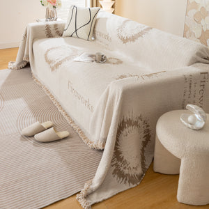 Fireworks Reversible Couch Cover Blankets Furniture Covers Washable Sectional Couch Covers