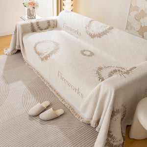 Fireworks Reversible Couch Cover Blankets Furniture Covers Washable Sectional Couch Covers