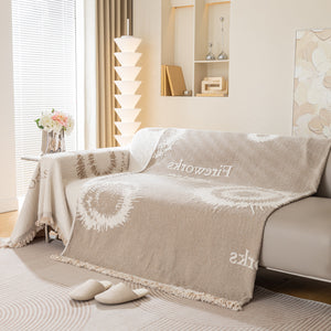 Fireworks Reversible Couch Cover Blankets Furniture Covers Washable Sectional Couch Covers