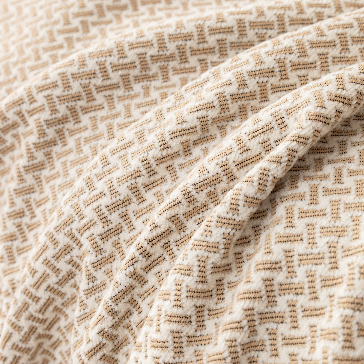 Chenille Jacquard Sofa Throw Blanket Cover Soft Polyester Weave Couch Throw Cover for Pets Dog Kids