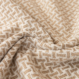 Chenille Jacquard Sofa Throw Blanket Cover Soft Polyester Weave Couch Throw Cover for Pets Dog Kids